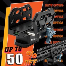 Aluminum Shooting Saddle Tripod Mount Tactical Clamp Outdoor Hunting Adapter