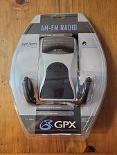 GPX A2093 Personal AM/FM Radio With Headphones And Built In Speaker NEW SEALED