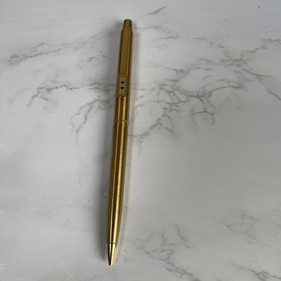 Vintage Papermate Double Heart Brushed Gold Pencil not working 