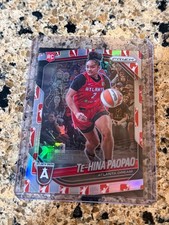 2025 panini prizm wnba te-hina paopao #61 logo atlanta dream rookie