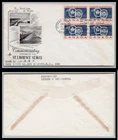 CANADA FDC # 387 5c ST.Lawrence Seaway ArtCraft block S.cancel 1959, 9Q5086