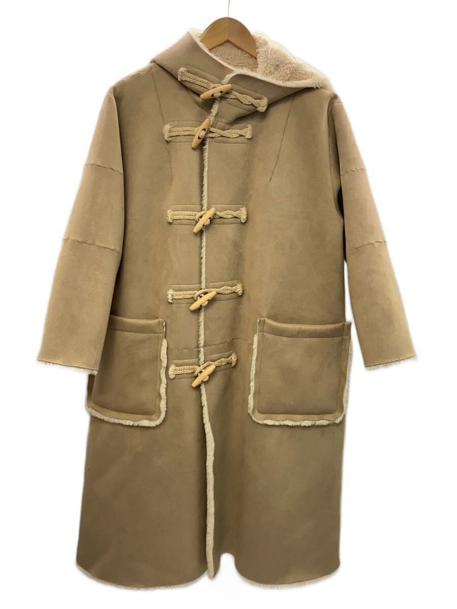 Tao Comme Des Garcons Duffle Coat/S/Polyester/Beg/Plain/Tj-C011/ Shearling D
