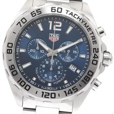 TAG HEUER Formula 1 CAZ101K Date Chronograph blue Dial Quartz Men's Watch 936272