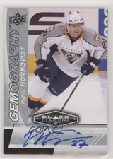 2010-11 Upper Deck Black Diamond Gemography Patric Hornqvist #G-PH Auto n1u
