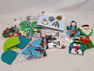 Two (2) LEGO Christmas Ornament Selection Sets # 40744 With Manual