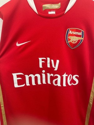 Thierry Henry #14 Arsenal 2007/08 Home Soccer Jersey - M | eBay
