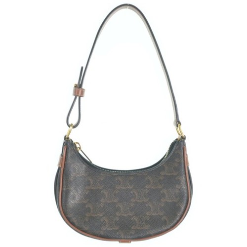 Celine Handbag Women's Black Leather Classic From Japan