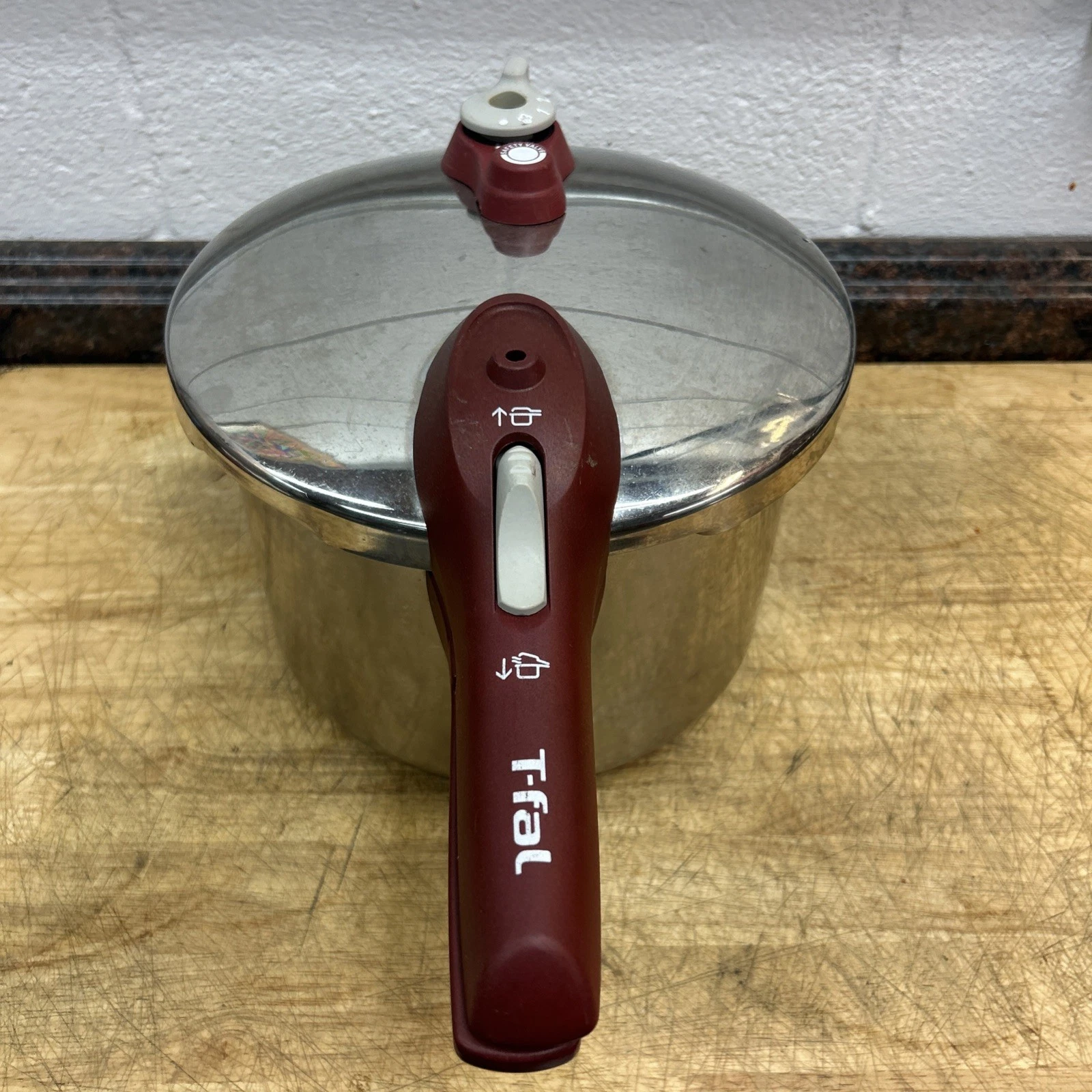 T-fal 6 Liter Induction Pressure Cooker Stainless Steel P25007