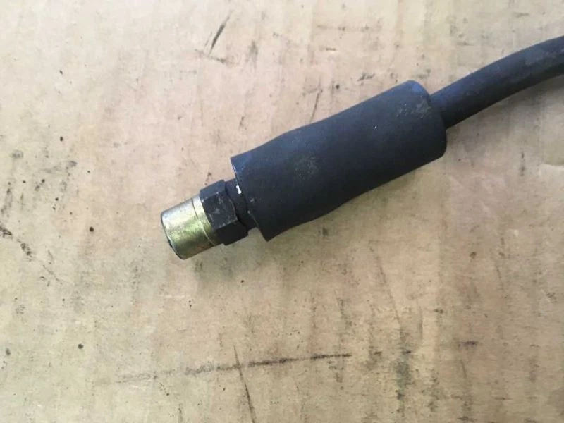 97 98 99 00 01 02 03 BMW 528I 530I 540I LEFT DRIVER REAR BRAKE HOSE LINE - Image 2 of 4