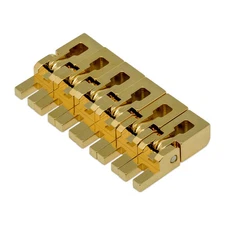 Genuine Floyd Rose Custom Radius 16" Original Saddle Set (6) Gold