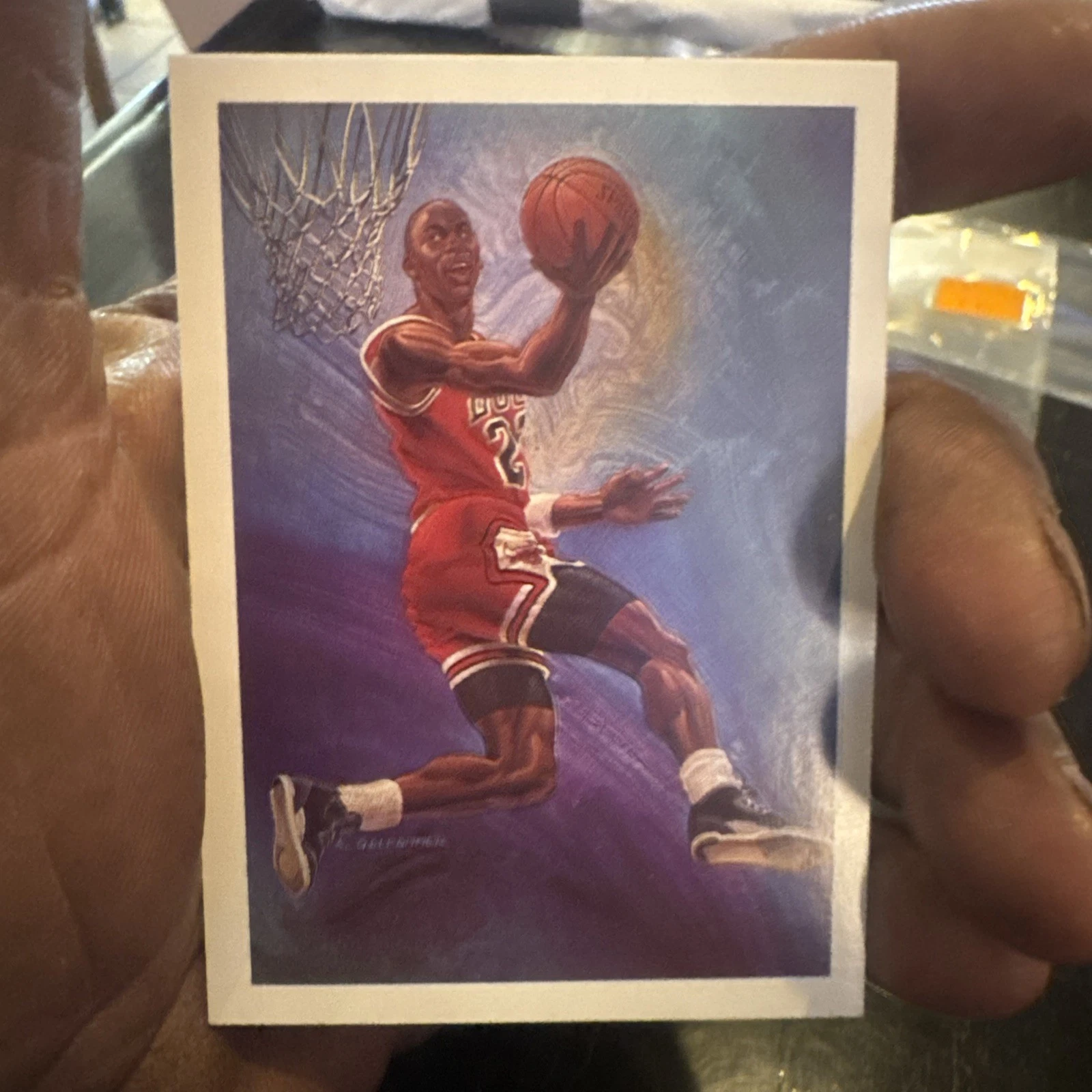 Michael Jordan trading card