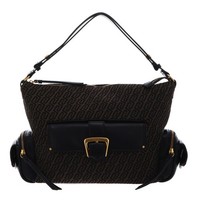 LIU JO Rocsana ECS Hobo Bag M Schultertasche Tasche T. Moro Schwarz Braun Neu