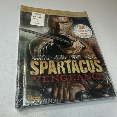 Spartacus Vengeance (DVD, 2012, 3-Disc Set) NEW/SEALED Liam McIntyre Lucy Lawles