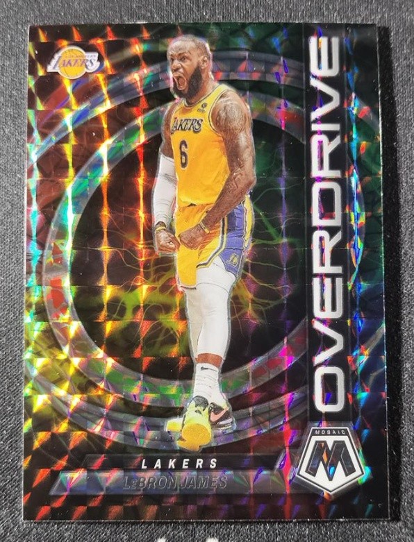 LeBron James 2022-23 Panini Mosaic Overdrive Mosaic Prizm #4