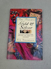 Tiny Treasures by Yve Thompson, Gold and Silver Hardcover Book 1996