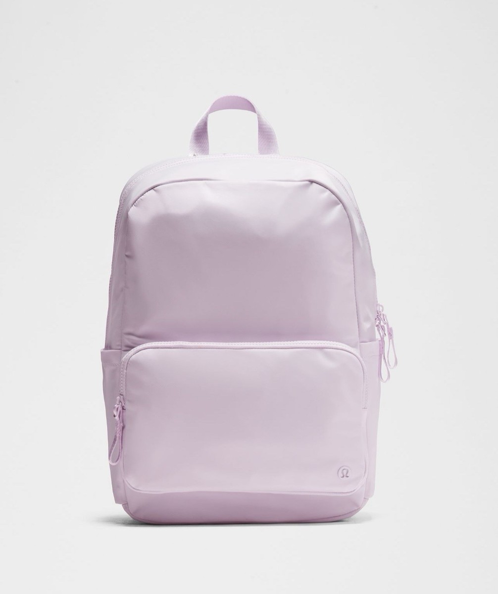 LULULEMON Everywhere Backpack 22L Tech Canvas Pink Organza New With Tags | eBay LULULEMON Everywhere Backpack 22L Tech Canvas Pink Organza New With Tags | eBay