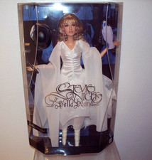 BARBIE STEVIE NICKS BELLA DONNA DOLL NW 2025 WHITE DRESS IN HAND