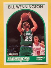 Bill Wennington 1989 NBA Hoops Basketball Card #81 - Dallas Cowboys