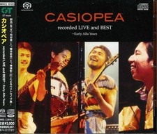 Casiopea Recorded Live And Best Early Alfa Years JAPANESE IMPORT OBI SEALED NEW