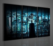 QUADRO MODERNO BATMAN QUADRI MODERNI  ARREDAMENTO CASA E UFFICIO QUADRI PRONTI