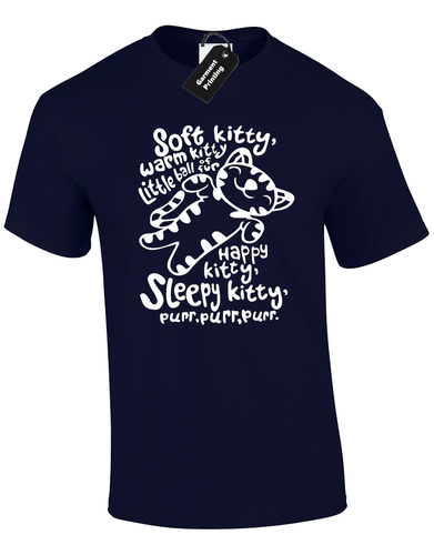 SOFT KITTY MENS T SHIRT FUNNY BIG SHELDON THEORY COOPER BANG DESIGN S - 5XL - Foto 5 di 10