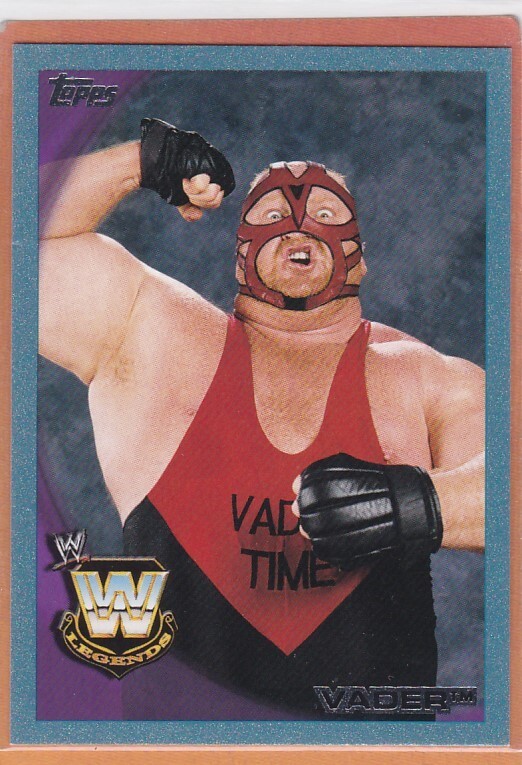 2010 TOPPS WWE WRESTLING BLUE #88 VADER 1476/2010 NMMT/MINT *A3648