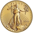 2025 American Gold Eagle Gold Coin - United States - Bullion Coin - 1/2 oz BU