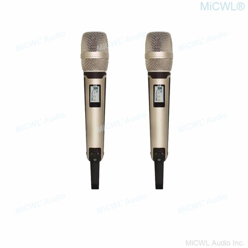 Pro Dual Handheld Wireless SKM 9000 G3 Microphone System SKM9000 Champagne Mic - Picture 3 of 10