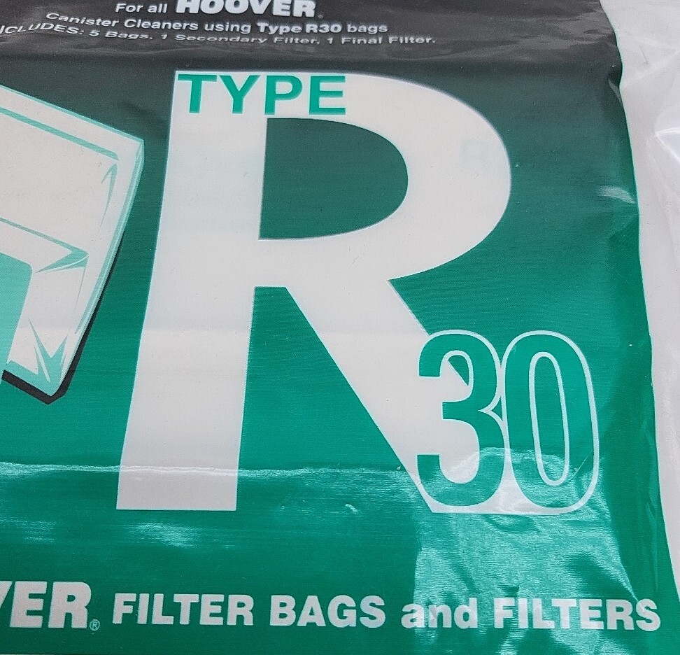 Hoover R30 Vacuum Bags & Filters Set – 10 Bags + 4 Filters, Universal Fit