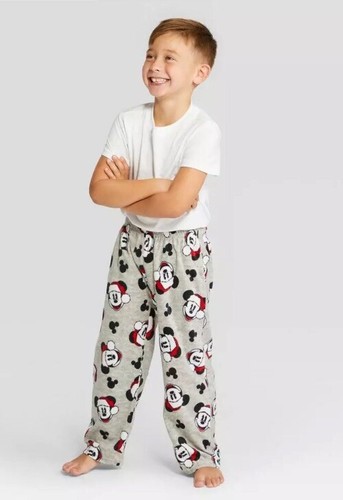 Kids Disney Mickey Mouse Santa Pajama 