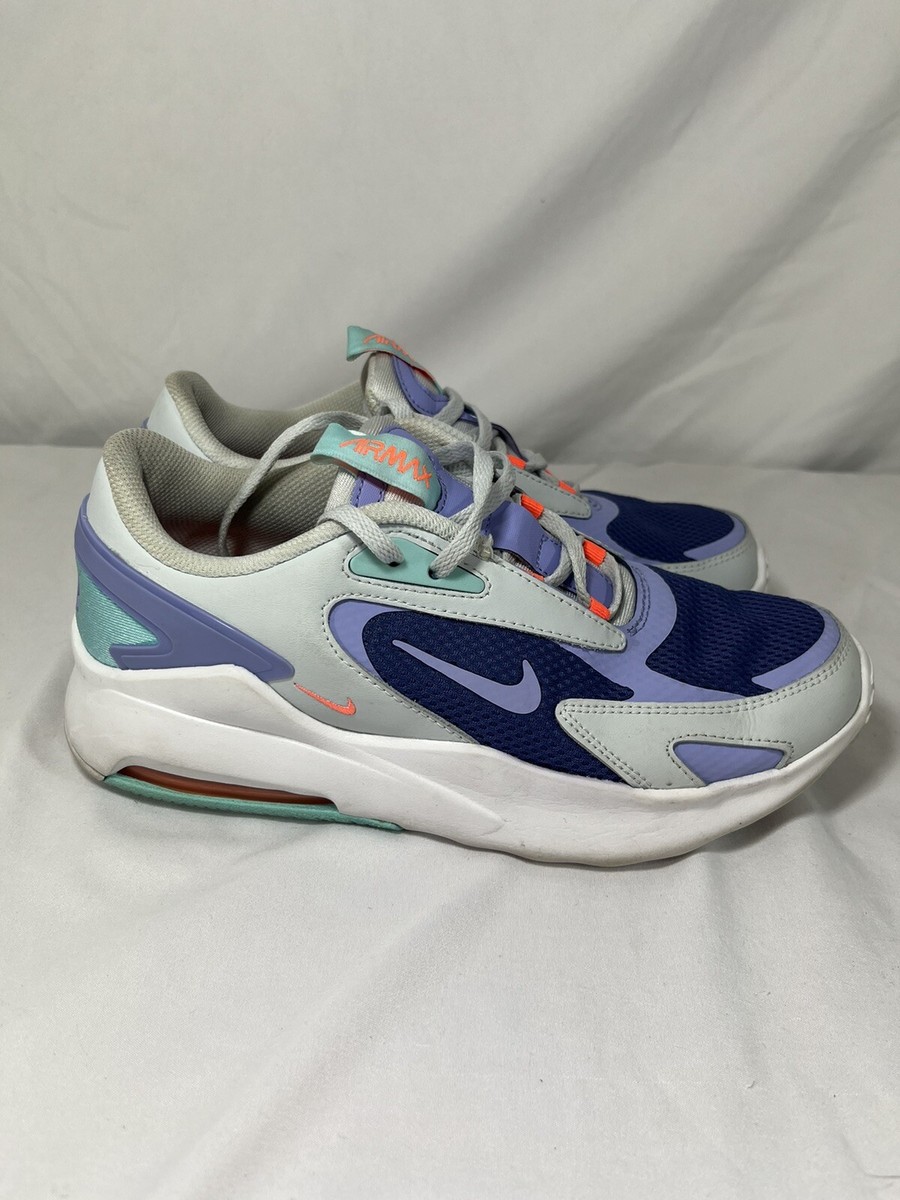 nike light grey air max bolt trainers