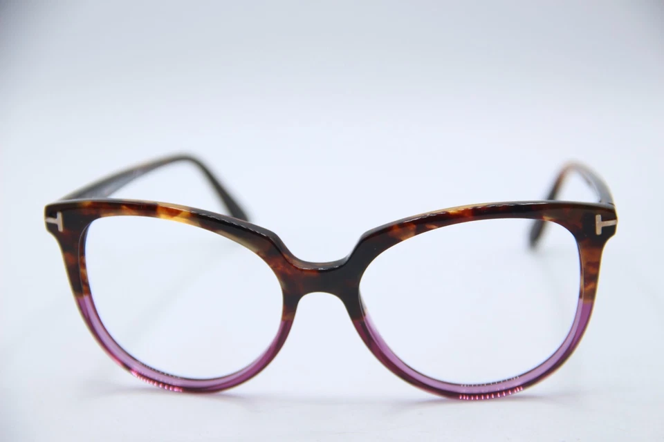 NUEVAS GAFAS DE DISEÑADOR TOM FORD TF5600-B 056 PÚRPURA TORTUGA AUTÉNTICAS 54-17 Foto 2 de 4