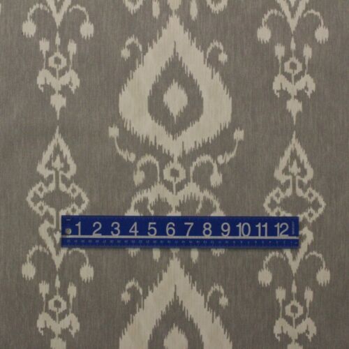 MILL CREEK TULLAHOMA IKAT MARBLE GRAY MULTIPURPOSE COTTON FABRIC BY YARD 54"W - Picture 2 of 5