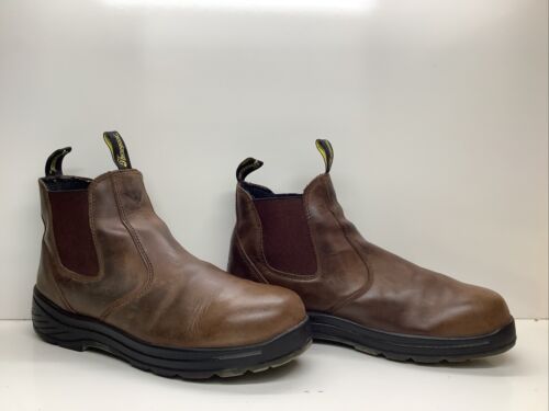 MENS THOROGOOD WORK DARK BROWN BOOTS SIZE 11 M - Picture 3 of 9