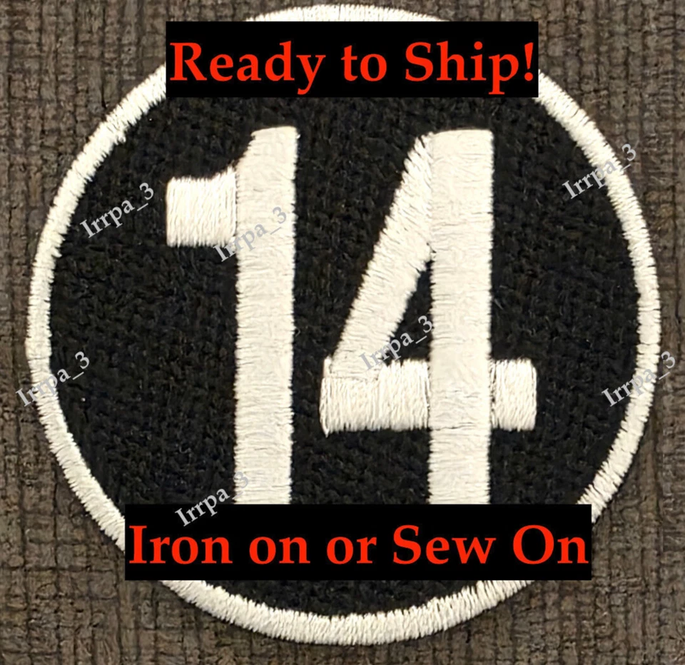 Pete Rose Memorial Patch #14 Cincinnati Reds + baseball jersey Kroger Patch AD - Image 3 of 3