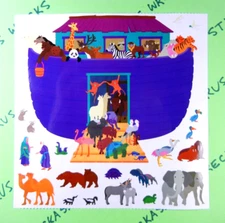 Noah's Ark Large Sticker Sheet Mrs. Grossman's