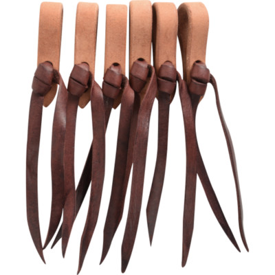 New! 6 pack of Martin Saddlery Harness leather WATERLOOP REIN ENDS Replacement