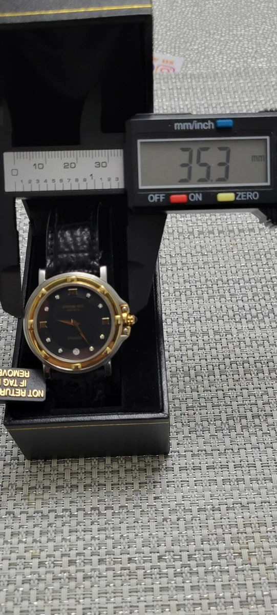 Raymond Weil Parsifal 18k Diamonds Markers Dial 35mm Men s Watch