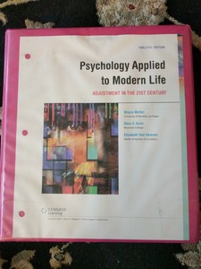 Psychology Applied To Modern Life Adjustment In The 21st Century 12th Edition Ebay