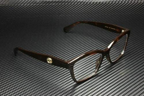GUCCI GG0798O 002 Havana Rectangle Square Women's 53 mm Eyeglasses - 第 3/5 張圖片