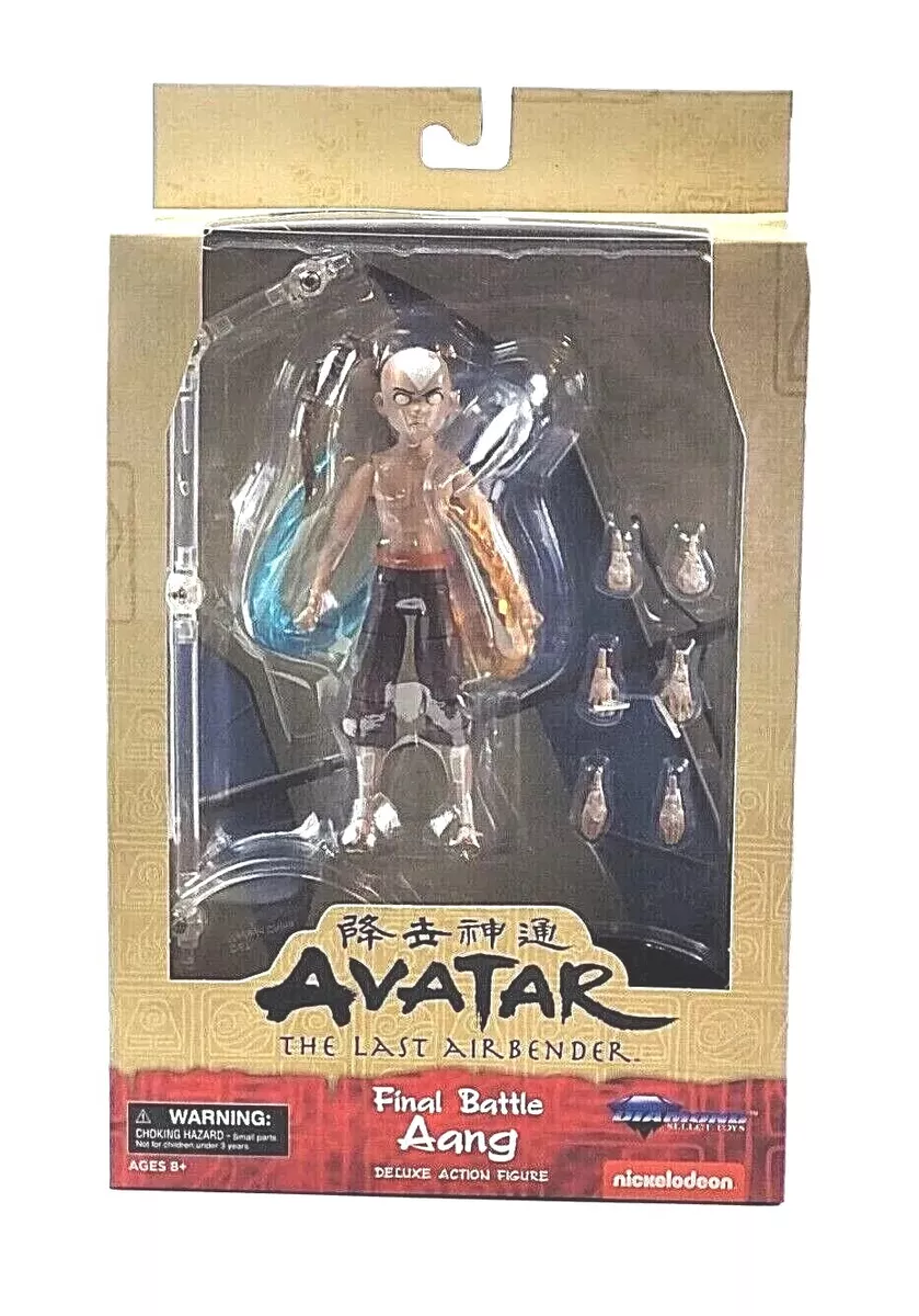 Diamond Select Toys Avatar The Last Airbender: Final Battle Aang Deluxe  Action Figure