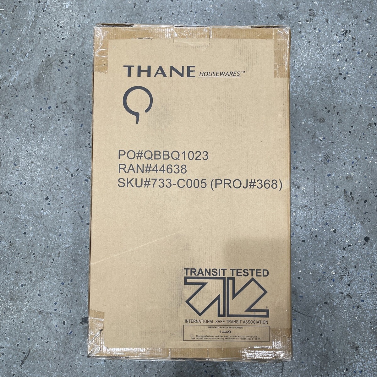 Thane Q Portable Propane Outdoor Tailgate BBQ Camping Grill