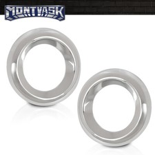 Fit For 2009-2012 Toyota RAV4 Fog Lamp Bezel Trim Left & Right Fog Light Hole