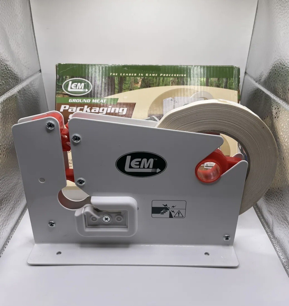 Lem 200 Meat Grinder Packaging System Ground Products Tape Machine Seals Kit eBay