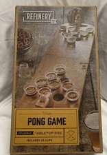 Refinery and Co. Wooden Pong Game New old Stock