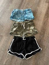old navy soft shorts girls Drawstring 3 Pairs 6-7