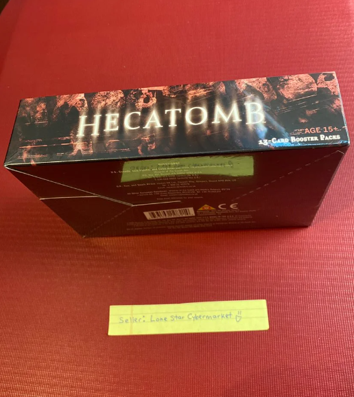 hecatomb booster box hecatomb booster box Hecatomb Trading Card Games for sale