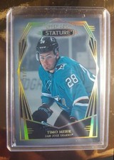 2022-23 Upper Deck Stature Timo Meier 29/65  Sharks #52 New Jersey Devils
