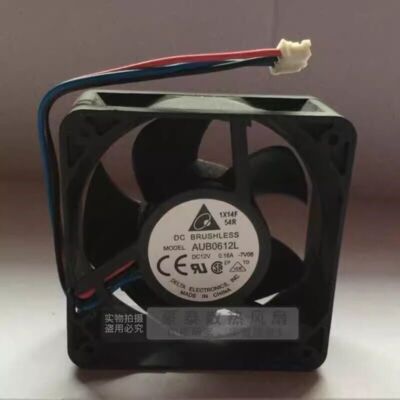 AUB0612L 6025 DC12V 0.16A 3-Wire Mute Cooling Fan