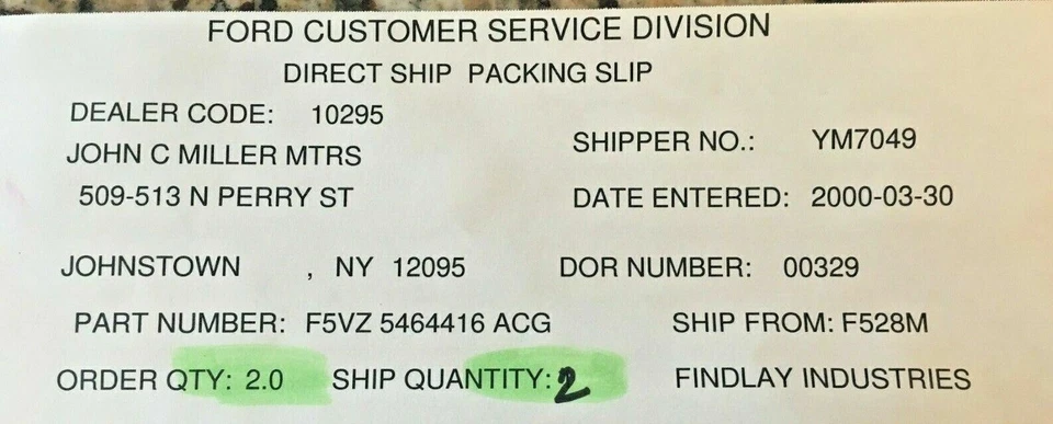 Lincoln Continental 1999 OEM? Cubiertas de asiento superiores conductor/pasajero - azul oscuro - #26 Foto 4 de 4